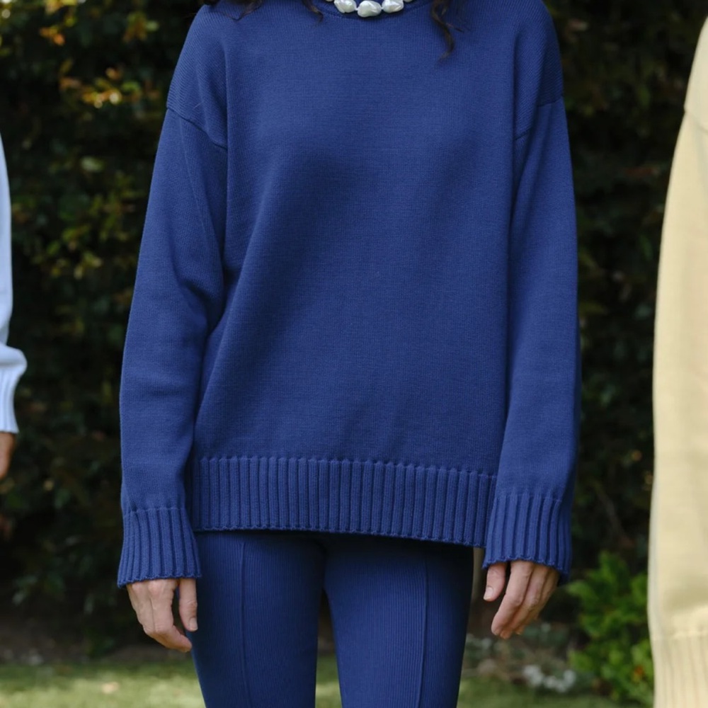 DONNI. Classic Navy Women's Sweater